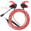 Wired Gaming Headphones with Adjustable Mic Red 2