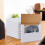 Vinyl Mailers White 12.6x12.6x1 Inch 10-Pack 7