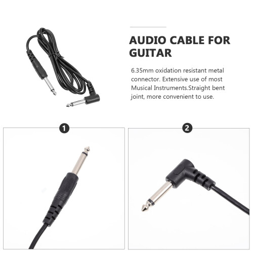 Guitar Cable Audio for Electric Guitar 3 pcs 2
