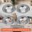 Reflective Stainless Steel Stove Drip Pans 4 Pack 5