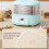 Food Dehydrator with 6 Trays, Digital Timer and Temperature 7