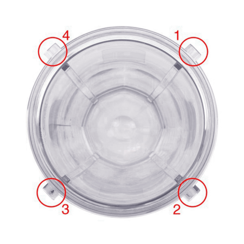 Blender replacement parts for Auto IQ: 4  24 oz cups with 2