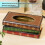 Napkin Holder Antique Book-Style Tissue Box 3