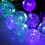 Solar Garden String Light Ball Decor 30 LED 21ft 3