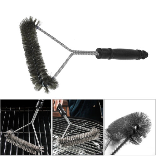 Grill Brush and Scraper Stainless Steel 30CM 1