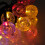 Solar Garden String Light Ball Decor 30 LED 21ft 4