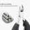 Toenail Clippers Set Heavy Duty for Thick Ingrown Nails 5