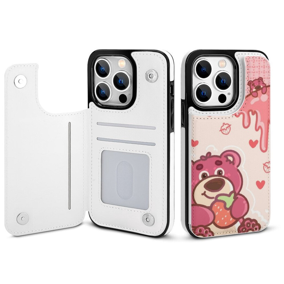 Lotso Wallet Case For Iphone 14 Pro Pu Leather Flip Cover 9370362146045