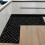 Trellis Runner Rug Rubber Backing 24x60 Inch 4