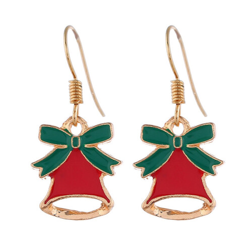 Women's Christmas stud earrings festive tree design