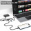 USB Wired Mouse Slim Quiet Design 2 DPI Black 4