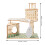 Hamster Hideout Climbing Frame Wooden Villa for Small Pets 5