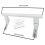 2X 7430670 Refrigerator Door Handle Replacement Attachments Accessories Fridge Handles Door Knobs Enhancing Durability 3