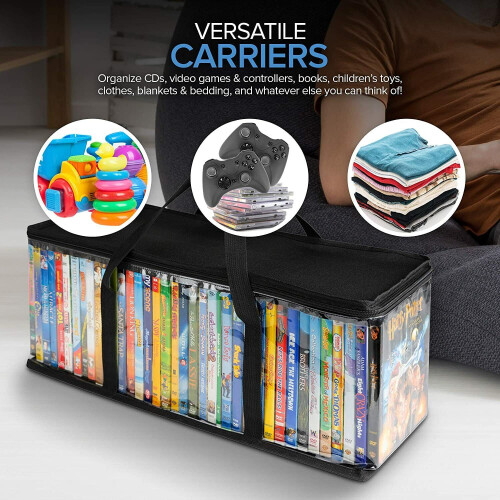 Home DVD storage bags 4 count 1