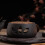 Ceramic teapot warmer base with hollow candle heating design 8
