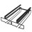 Stainless Steel Wine Rack Wall-Mounted 6-Bottle 1