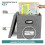Vinyl Record Storage Box Gray 50-Count 4