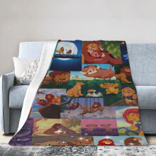 The Lion King plush throw blanket 50x60 inches