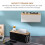 Wall Mounted Power Strip Organizer White Wood Plastic 6