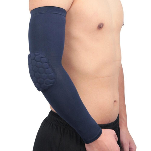 Compression arm sleeve for sports use 1 piece
