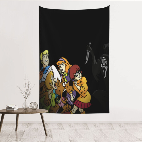 Scooby Doo tapestry wall art 90x60 inch