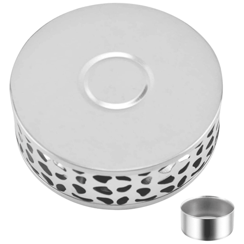 Tea Warmer Stainless Steel with Holder 3X 2