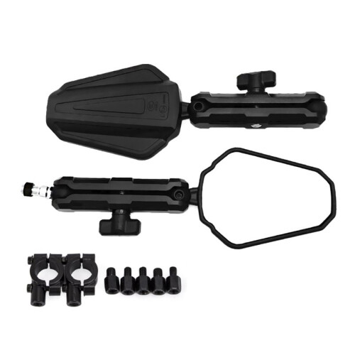 4X Universal Motorcycle Foldable Rear View Mirror Off-Road Motorcycle Modification Accessories Universal Mirror 1