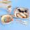 Bambu barnservisset BPA-fritt 5-delars kodesign 4