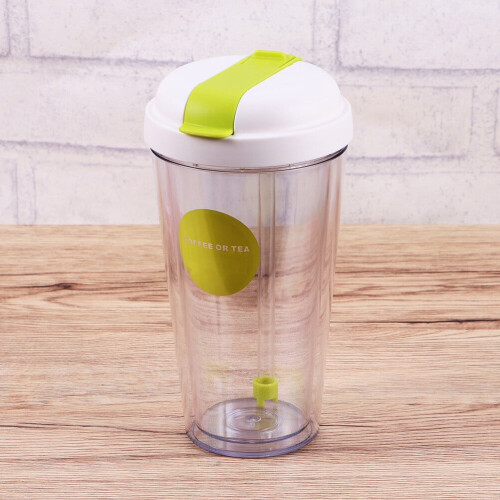 Insulated Spill-Proof Sippy Cup Green 320ml 2