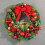 Artificial Christmas wreath for front door 1 piece 7