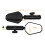 4X Universal Motorcycle Foldable Rear View Mirror Off-Road Motorcycle Modification Accessories Universal Mirror 8
