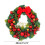 Artificial Christmas wreath for front door 1 piece 4