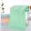 Bathroom Towel Set Blue Solid Color 3 Sizes 6