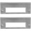 Door Security Strike Plates Stainless Steel 2 pcs 3