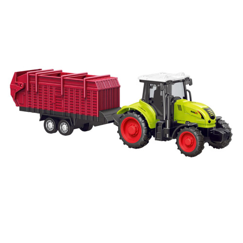 Farmer Tractor Toy Friction-Powered Construction Vehicle 1 2