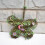 Artificial leaf garland geometric wrought iron wreath 3