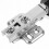 Glass hinge round head damping hydraulic buffer 1 pair 2