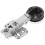 Glass hinge round head damping hydraulic buffer 1 pair 5