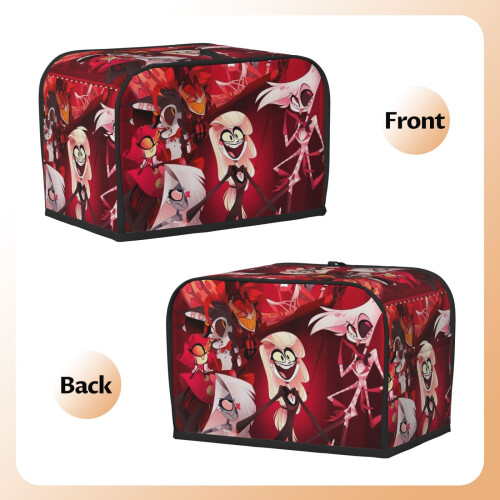 Hazbin Hotel toaster cover 2-slice polyester 1