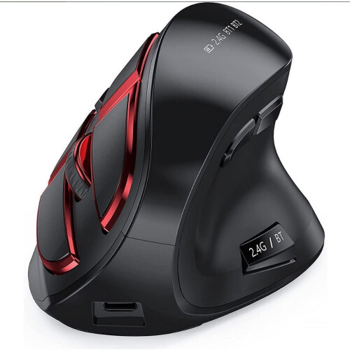 Ergonomic Wireless Vertical Mouse Bluetooth/USB 1pc