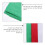 Christmas wrapping paper red white green 30 pcs 2
