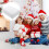 Christmas wrapping paper red white green 30 pcs 4