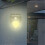 Outdoor Wall Lamp Solar Warm Light IP65 Motion Sensor 2