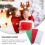 Christmas wrapping paper red white green 30 pcs 5