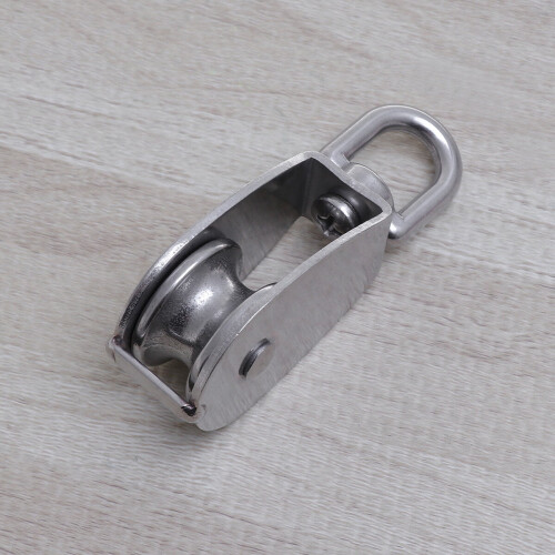 32 mm stainless steel marine pulley single sheave 2