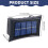 Solar Fence Lights Multi-Color IP65 Outdoor Light 3