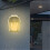 Solar Outdoor Wall Lamp Warm Light IP65 Motion Sensor 2