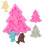 Silicone Cake Decorating Tools Set Christmas Tree Snowflake 2