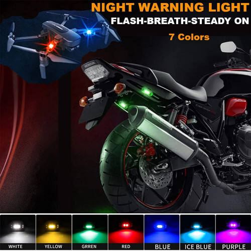 Drone strobe light 7-color night warning 4 pcs 1