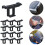 180Pc Solar Panel Frames Water Drained Clip Thickness 35mm PV Panels Auto Remove Stagnant Water Dust Outdoor Tool 3